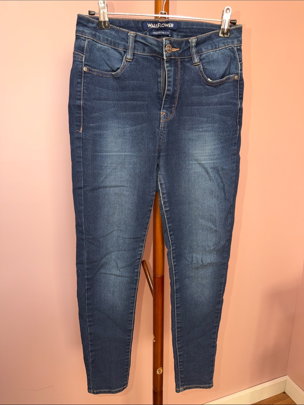 Wallflower Indigo Stretch Skinny Jeans